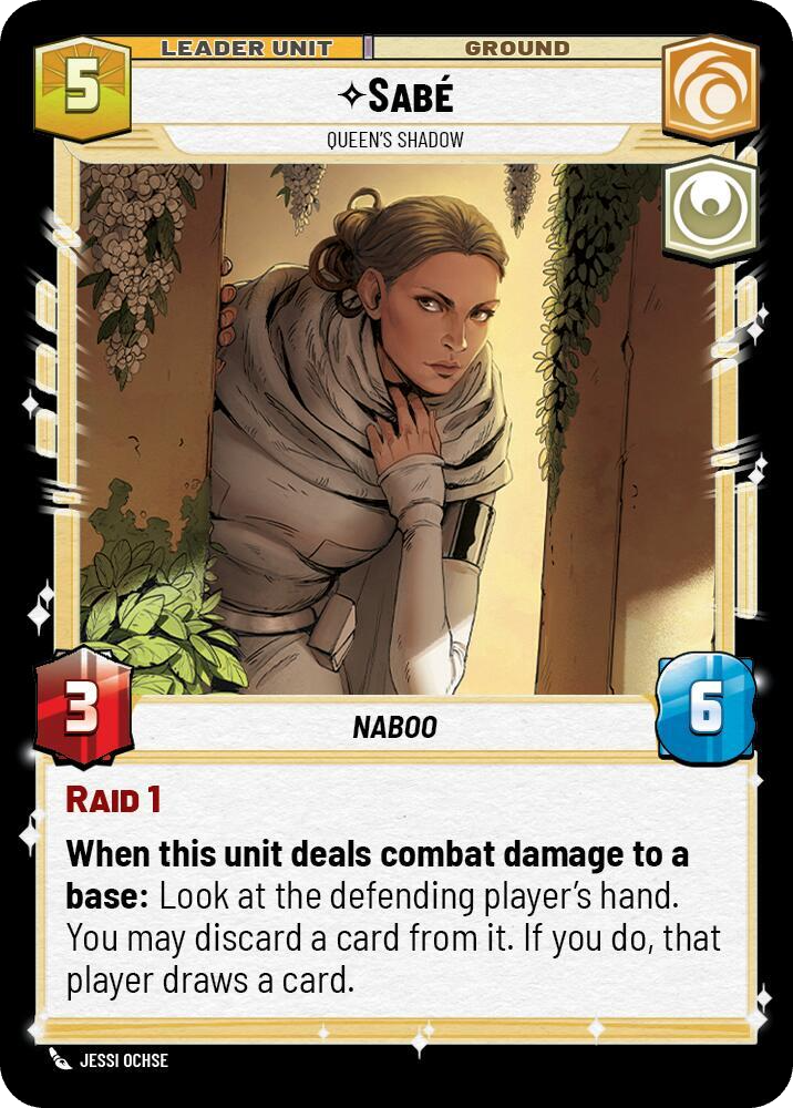 Sabé, Queen's shadow