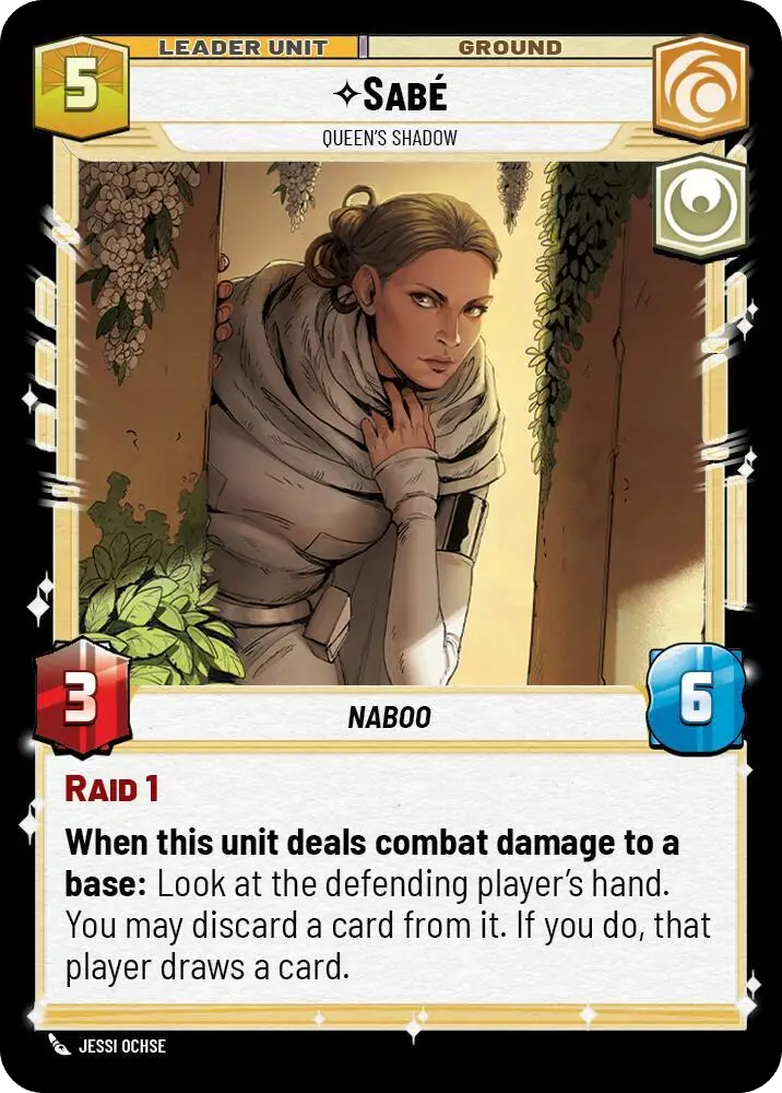 Sabé, Queen's shadow