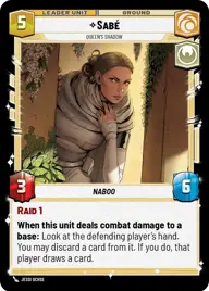 Sabé, Queen's shadow
