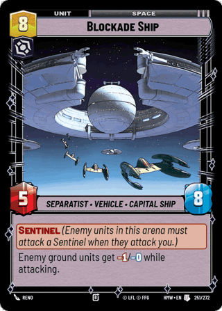 Blockade Ship
