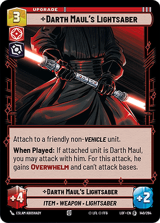 Darth Maul's Lightsaber