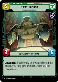 Wat Tambor, Techno Union Foreman