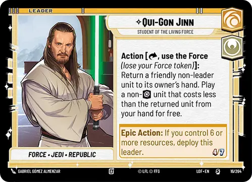Qui-Gon Jinn, Student of the Living Force