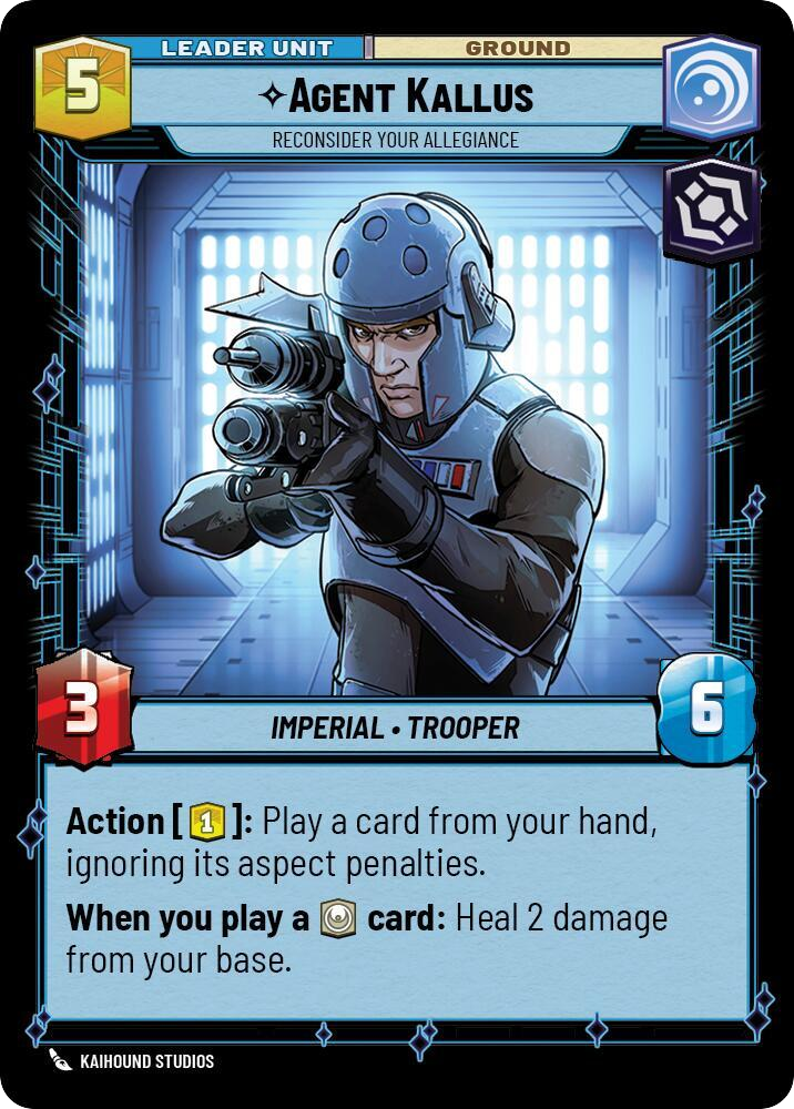 Agent Kallus, Reconsider your allegiance