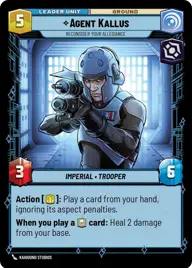 Agent Kallus, Reconsider your allegiance