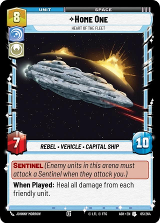 Home One, Heart Of The Fleet