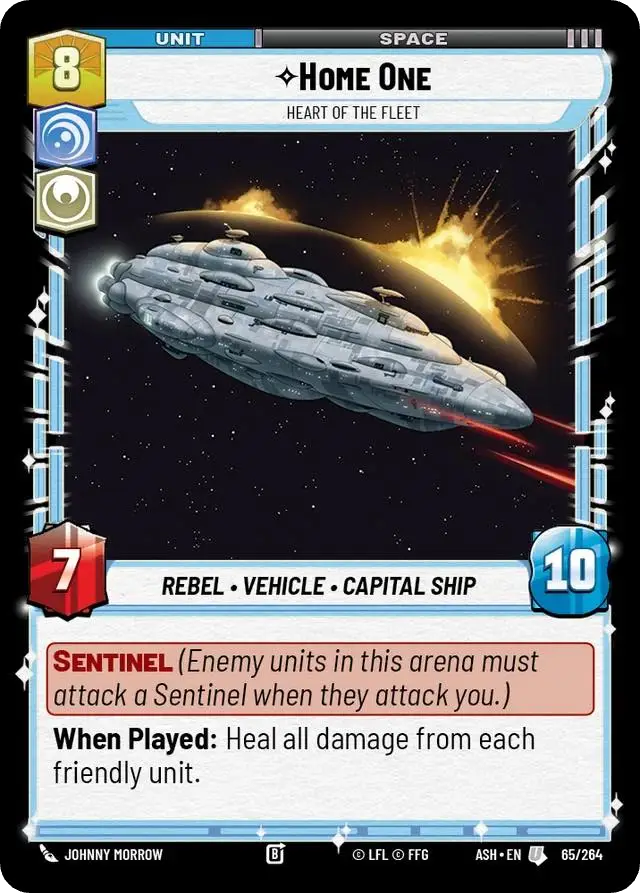 Home One, Heart Of The Fleet