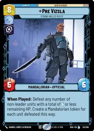 Pre Vizsla, Strong-Willed Ruler