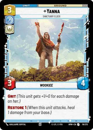 Yanna, Sanctuary Elder