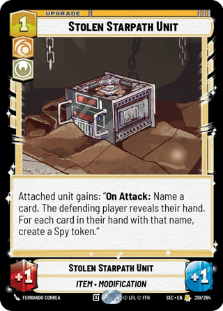 Stolen Starpath Unit