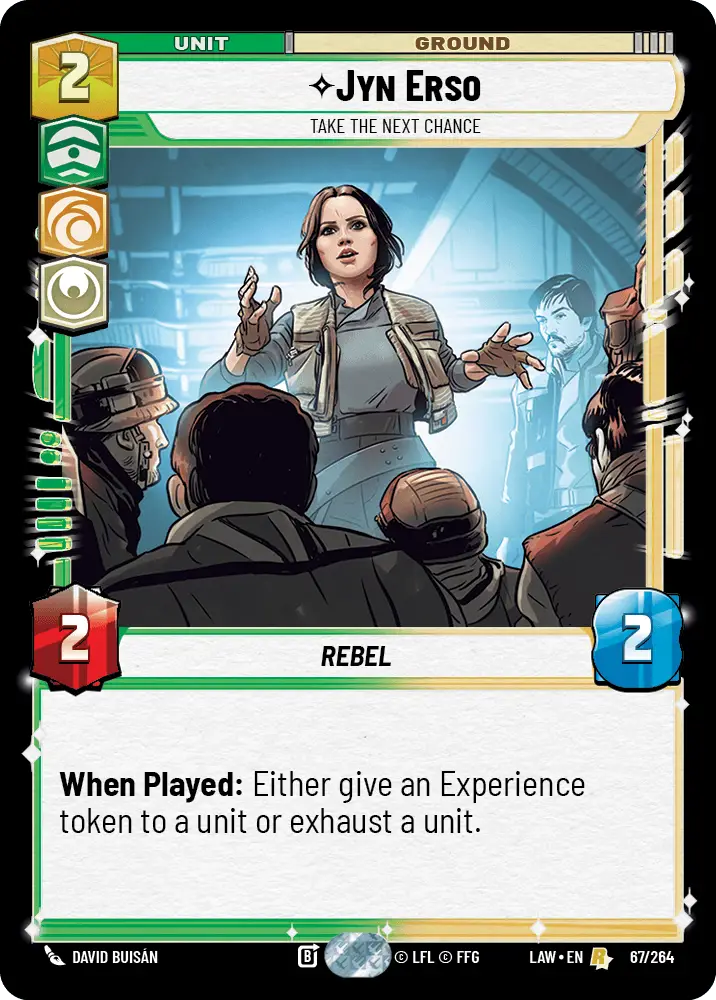 Jyn Erso, Take The Next Chance