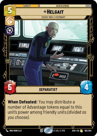 Helgait, Dooku Was A Visionary