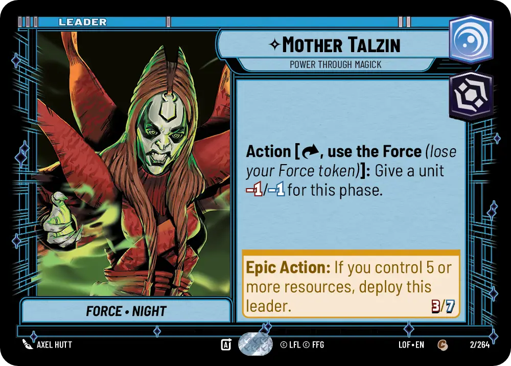 Mother Talzin, Power Through Magick