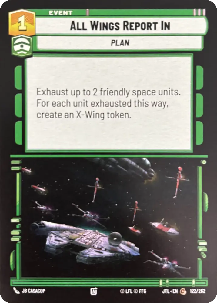 All Wings Report In
