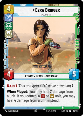 Ezra Bridger, Spectre Six