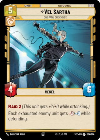 Vel Sartha, One Path, One Choice