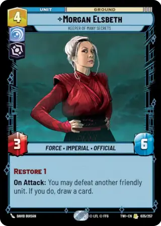 Morgan Elsbeth, Keeper of Many Secrets