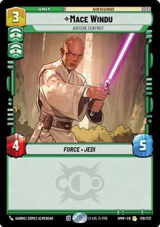 Mace Windu, Austere Centrist