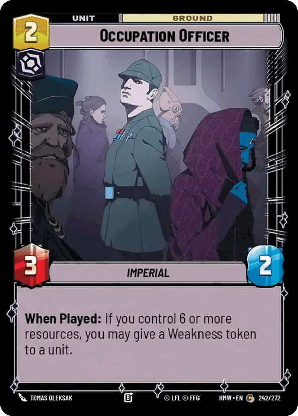 Occupation Officer