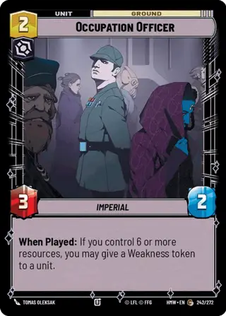Occupation Officer