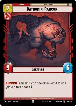 Dathomiri Rancor