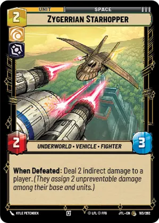 Zygerrian Starhopper