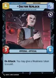 Doctor Hemlock, Emotion Has No Place Here