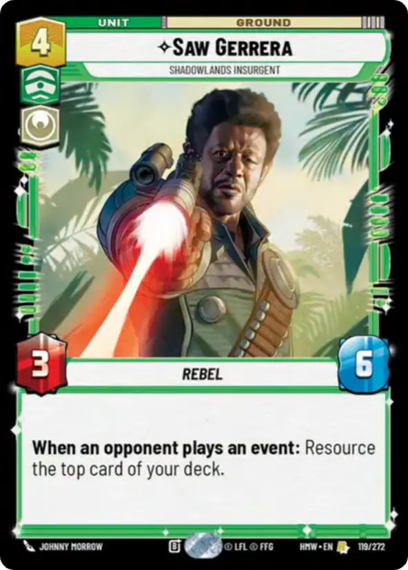 Saw Gerrera, Shadowlands Insurgent