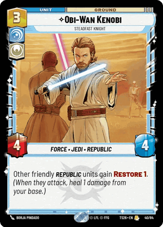 Obi-Wan Kenobi, Steadfast Knight