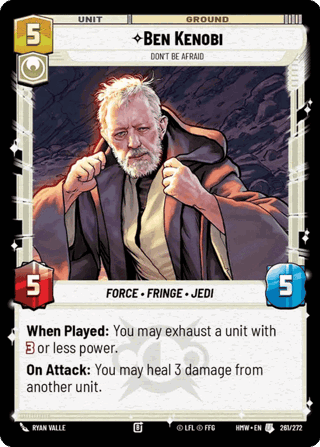 Ben Kenobi, Don't Be Afraid
