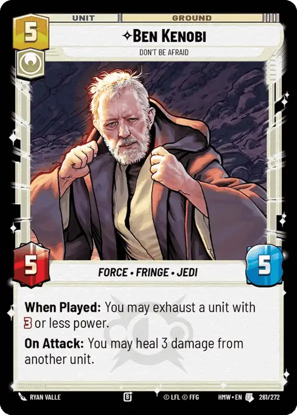 Ben Kenobi, Don't Be Afraid
