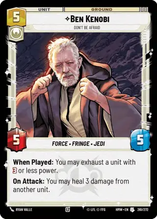 Ben Kenobi, Don't Be Afraid
