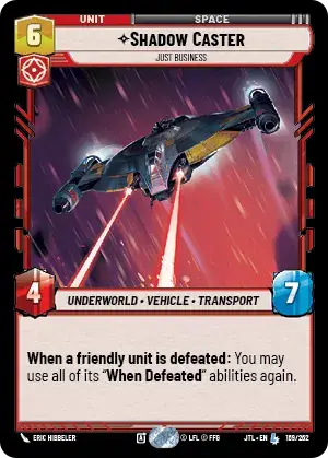 Shadow Caster, Just Business