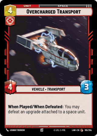 Overcharged Transport