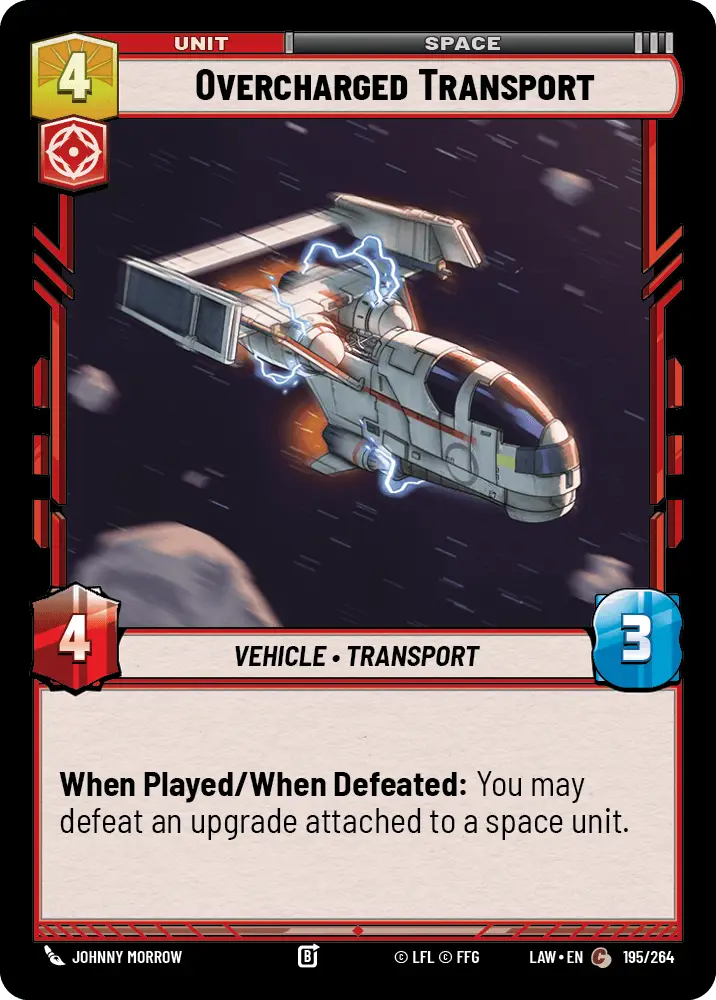 Overcharged Transport