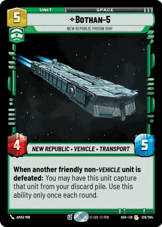 Bothan-5, New Republic Prison Ship