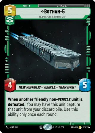 Bothan-5, New Republic Prison Ship