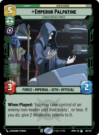 Emperor Palpatine, Consolidating Power