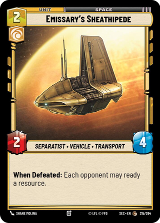 Emissary's Sheathipede