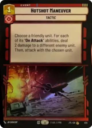Hotshot Maneuver