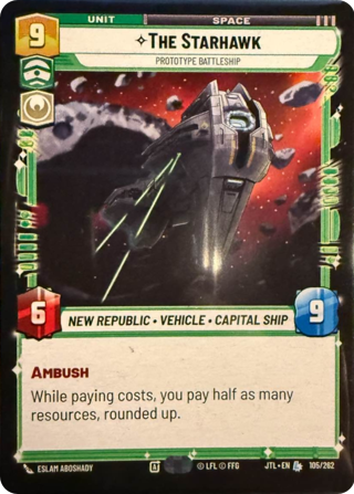 The Starhawk, Prototype Battleship