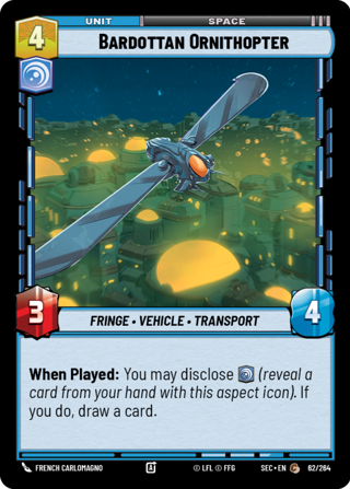 Bardottan Ornithopter