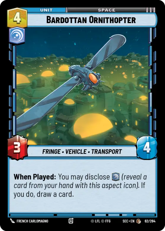 Bardottan Ornithopter
