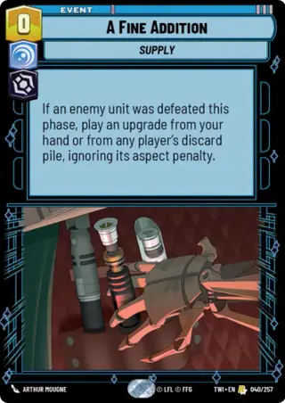 A Fine Addition