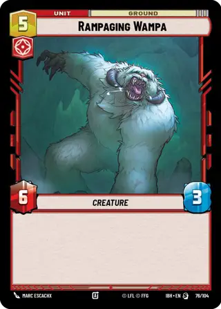 Rampaging Wampa
