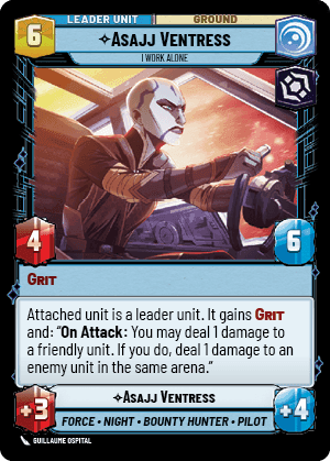 Asajj Ventress, I Work Alone