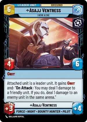 Asajj Ventress, I Work Alone