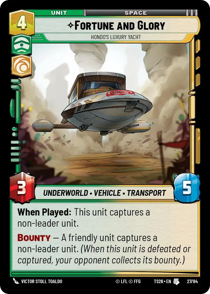 Fortune And Glory, Hondo's Luxury Yacht