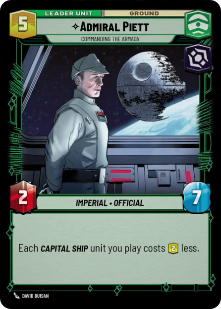 Admiral Piett, Commanding the Armada