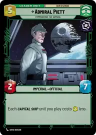 Admiral Piett, Commanding the Armada